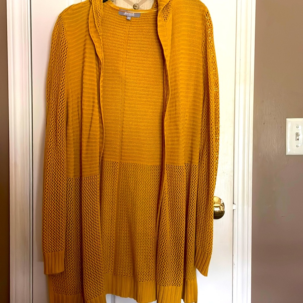 Gently used hooded sweater